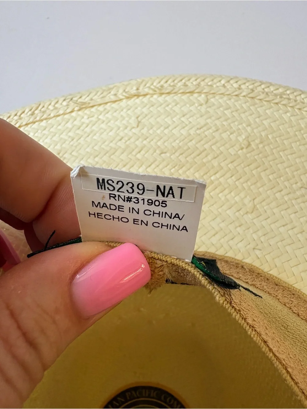 Scala Pro Series Men's Toyo Grosgrain Ribbon Safari Hat Golf Cruise Resort Beach